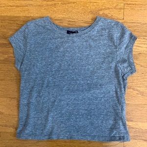 Forever 21 grey crop top